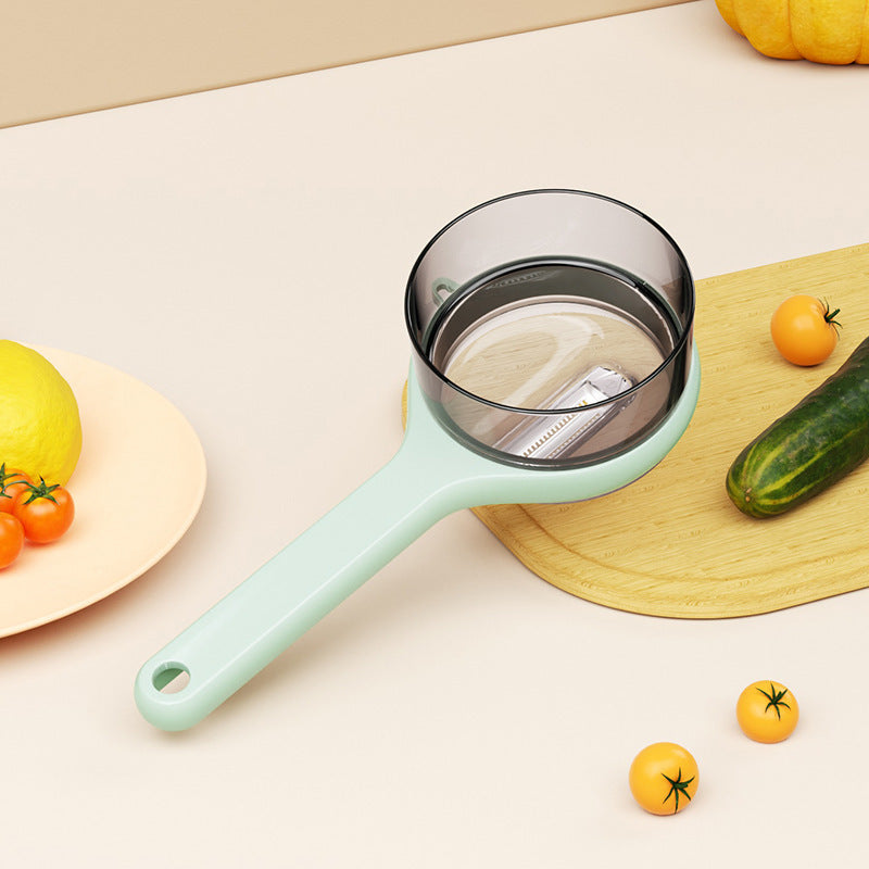 0108 peeler with storage bucket