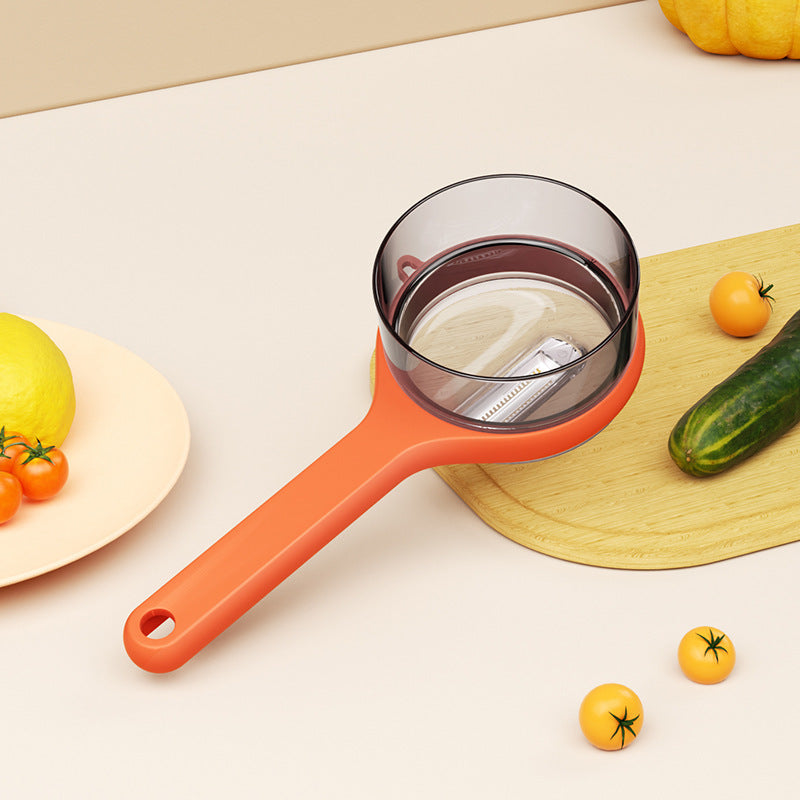 0108 peeler with storage bucket