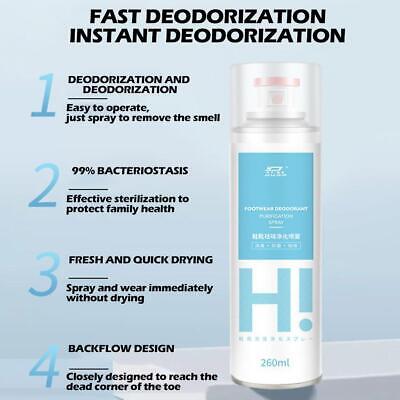 0910 Shoes deodorant spray, removing foot odor spray