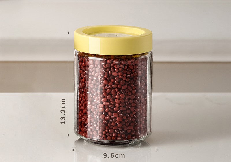 0214m Glass Sealed Jar