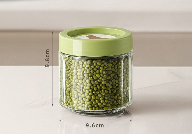 0214m Glass Sealed Jar