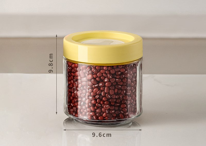 0214m Glass Sealed Jar
