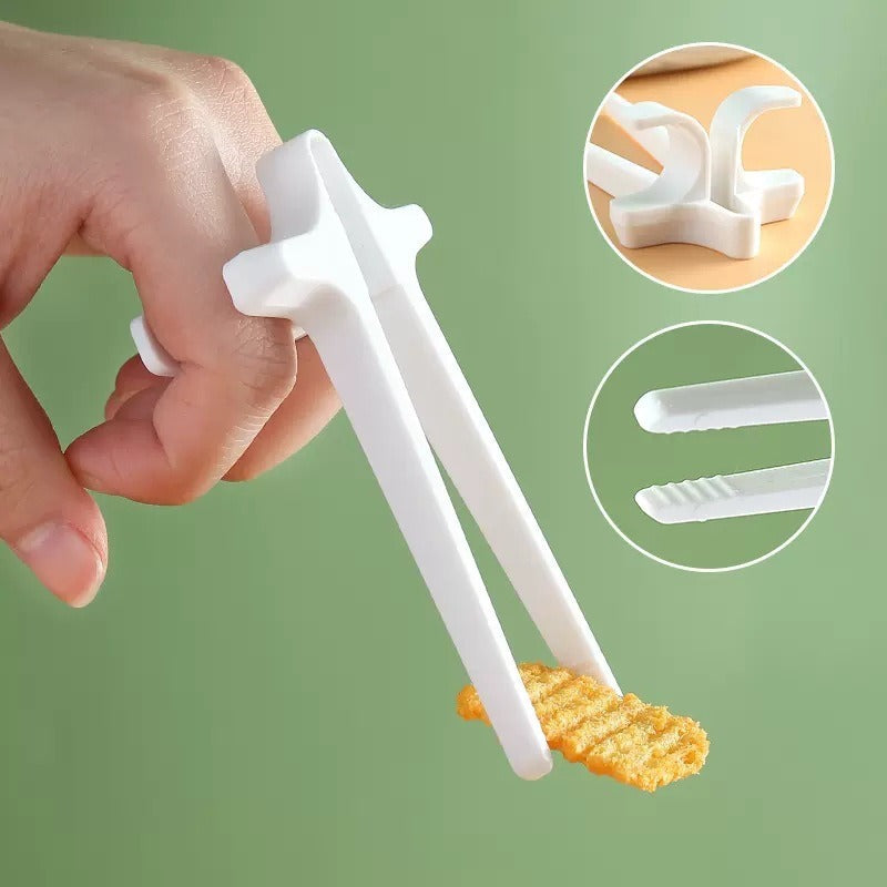 Fingers chopsticks, Lazy finger food clips