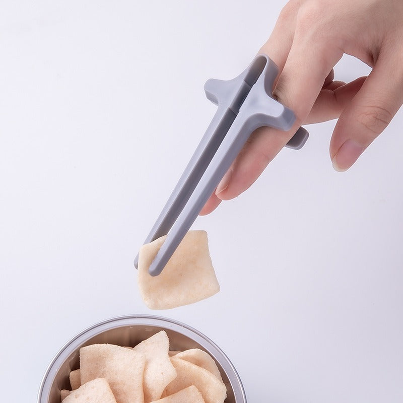Fingers chopsticks, Lazy finger food clips