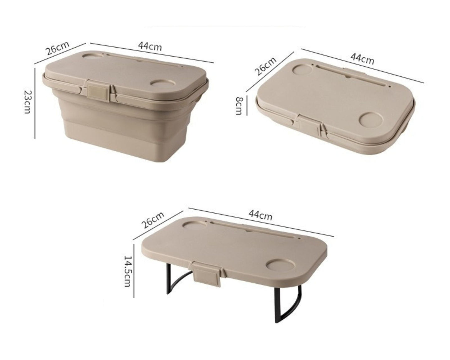 0317m Foldable Picnic Basket