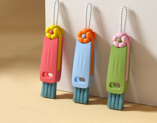 0825 3-in-1 Cleaning Brush Bottle (1pcs)