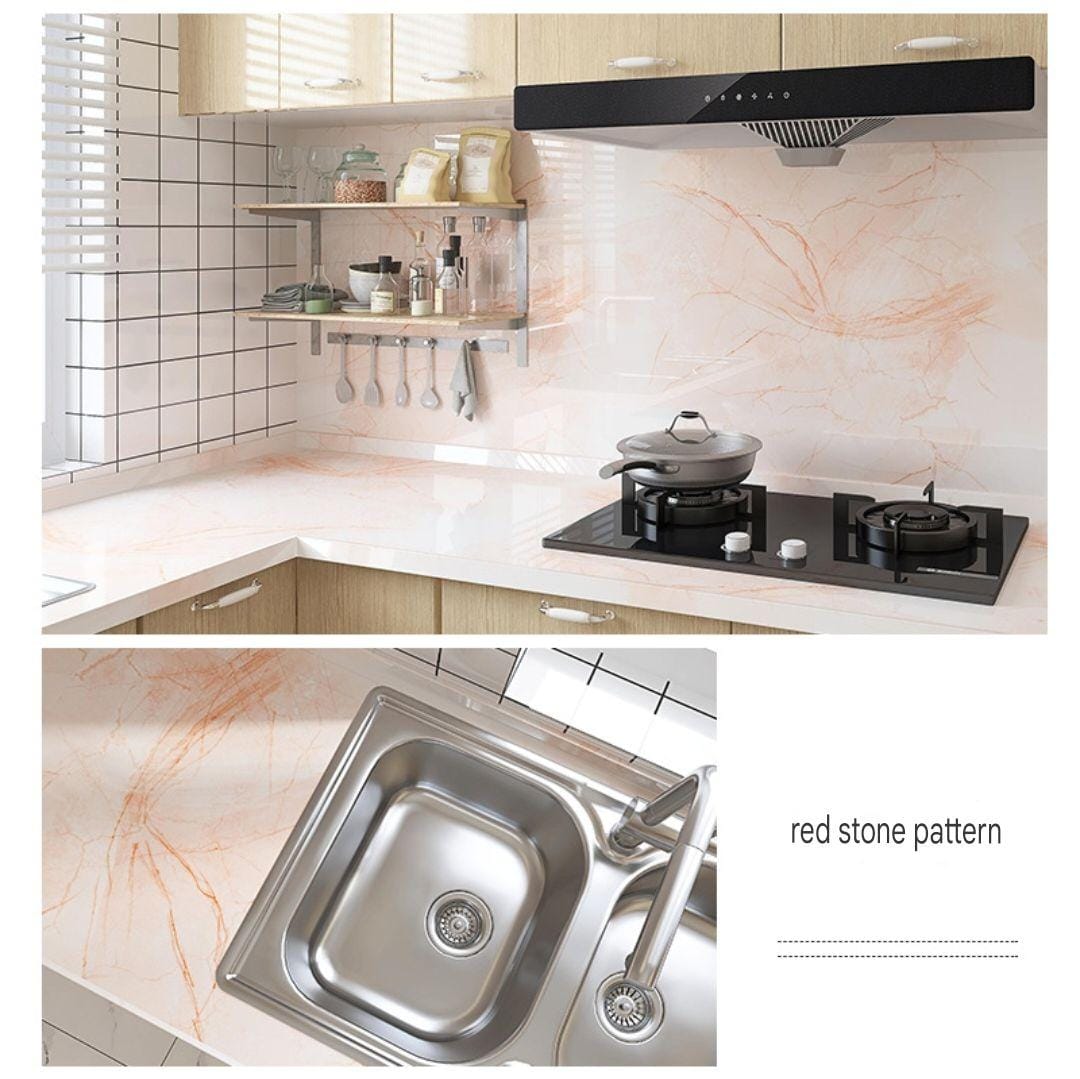 0336m Marble stickers per meter