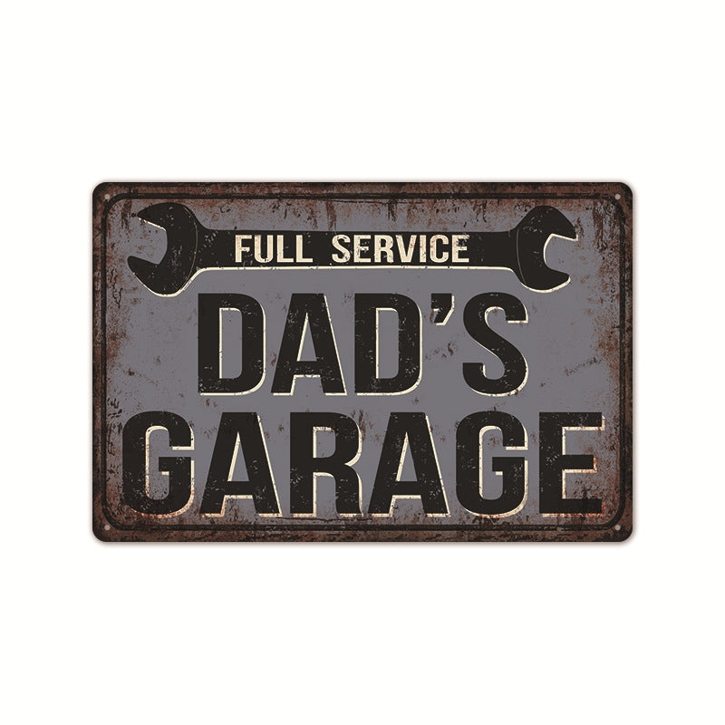 0507 Retro Tin Poster
