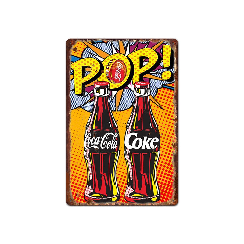 0507 Retro Tin Poster