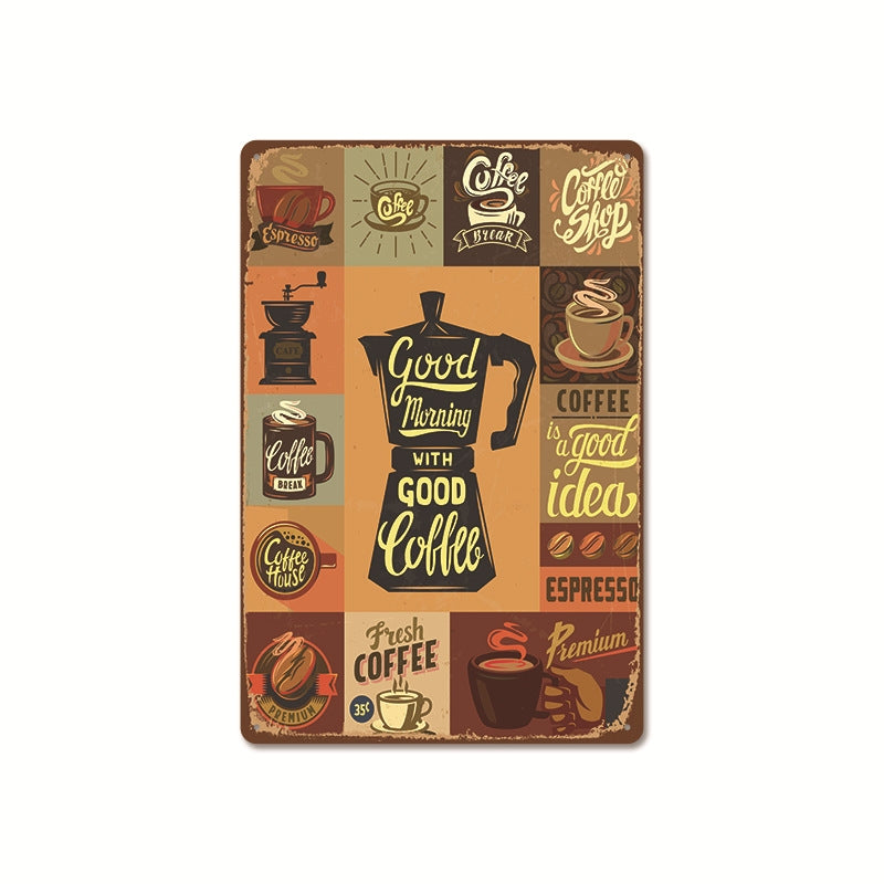 0507 Retro Tin Poster