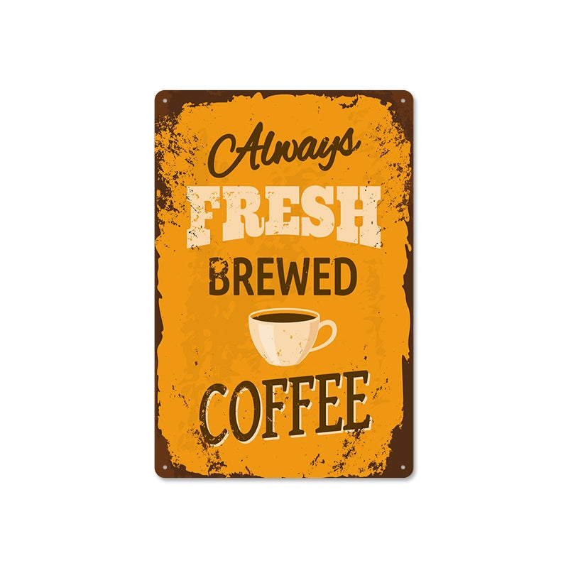 0507 Retro Tin Poster