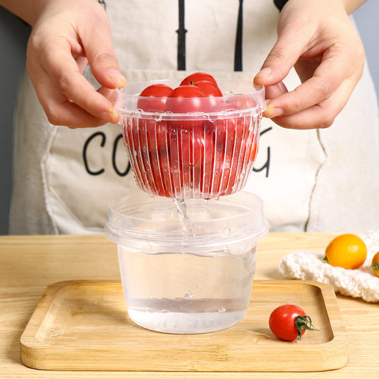 0816 Draining sealed container