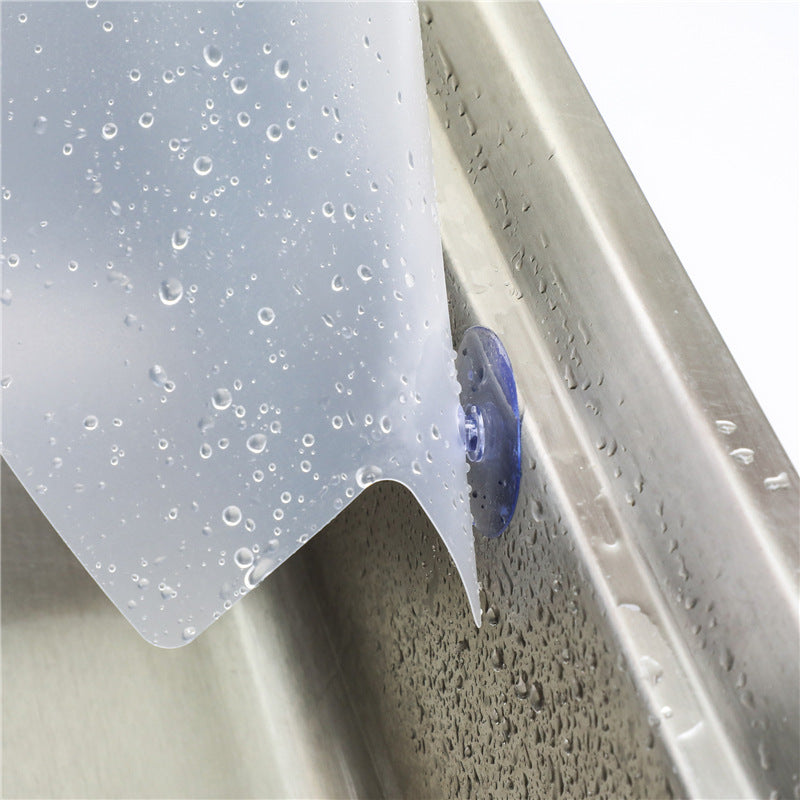 0702 Anti-Splash Sink Baffle with Suction