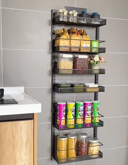 0724 Adjustable wall Layered storage rack