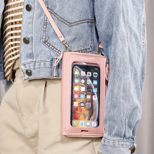 0731b Phone wallet sling bag