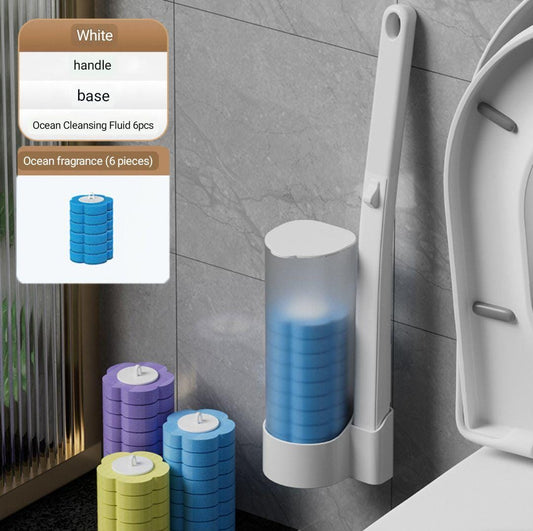 0802 Disposable toilet brush refill (6pcs disposable head)