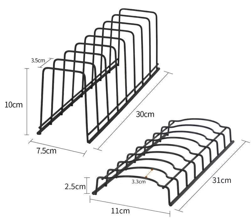 0825c Plate bowl organiser