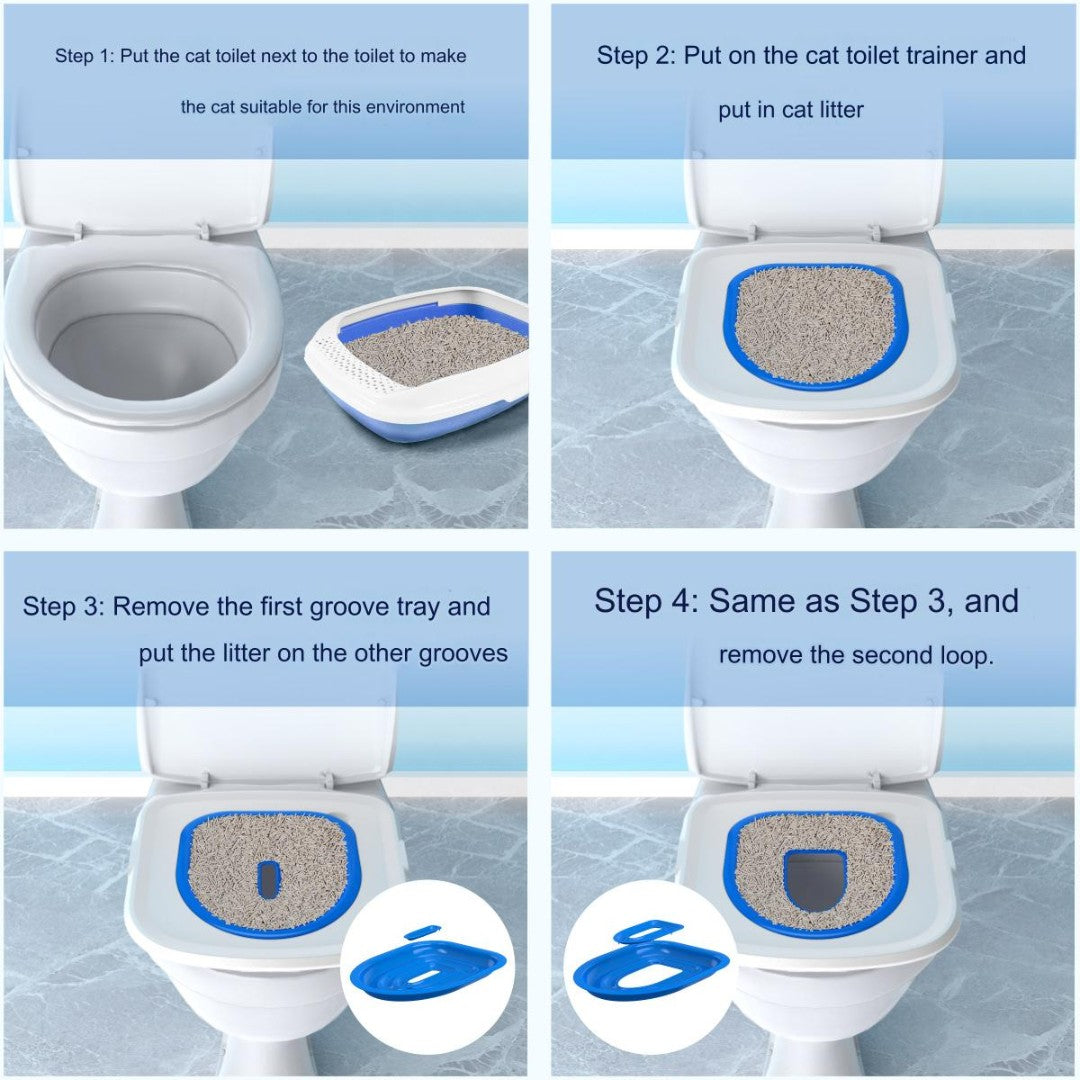 1104c Pet cat toilet trainer