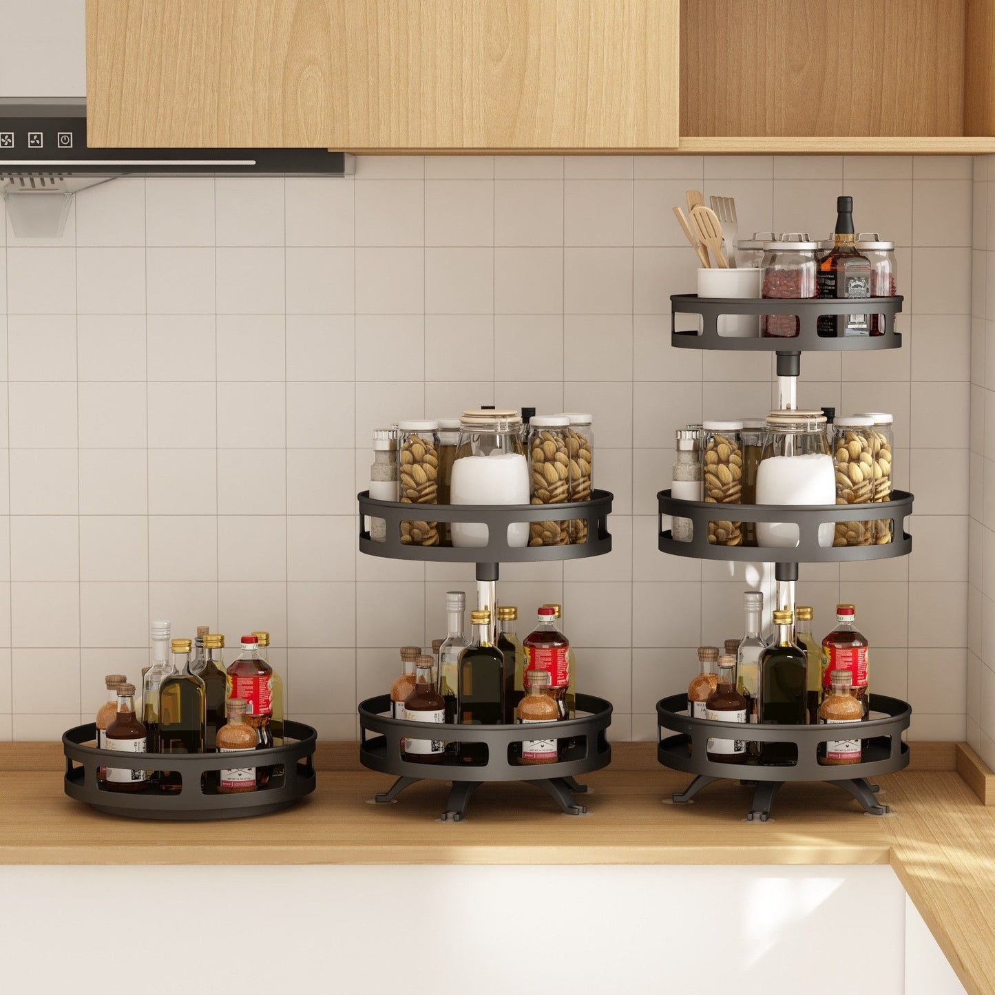 1116L Seasoning rotating spice rack