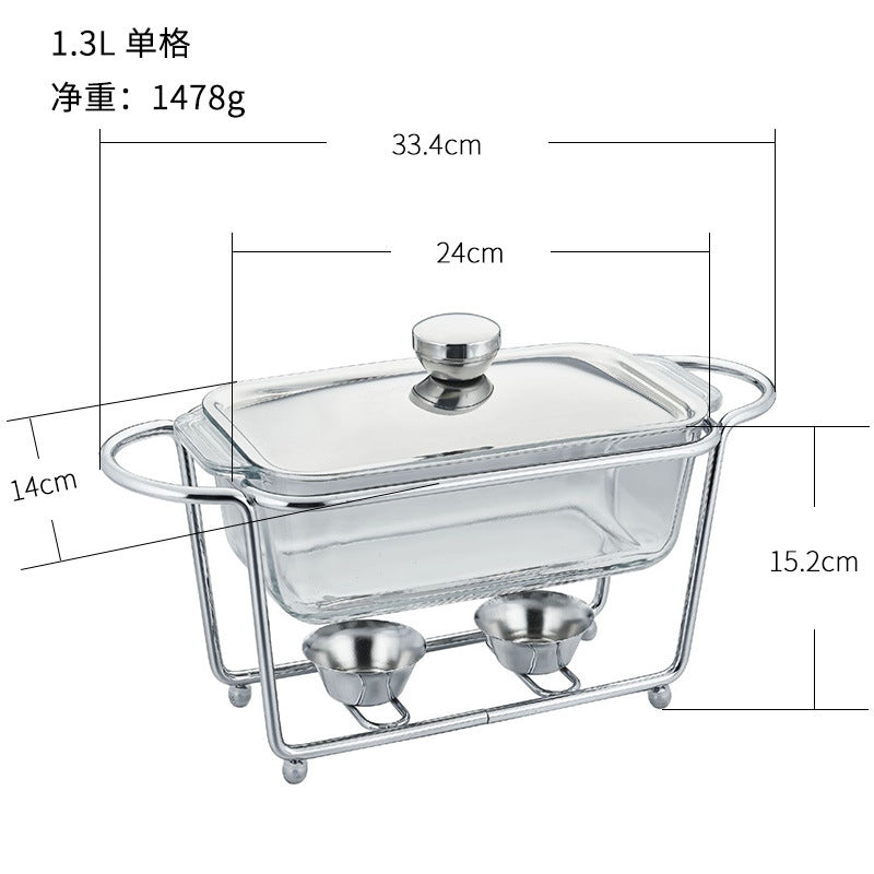 1202 Glass Buffet Stove