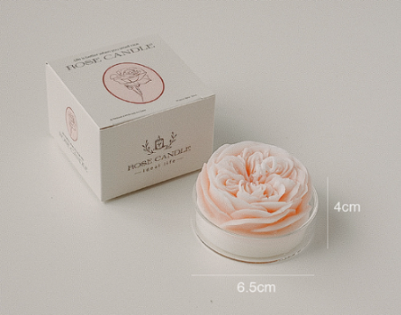 1203c Rose Aromatherapy Candle