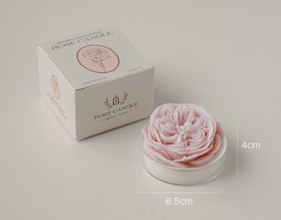 1203c Rose Aromatherapy Candle