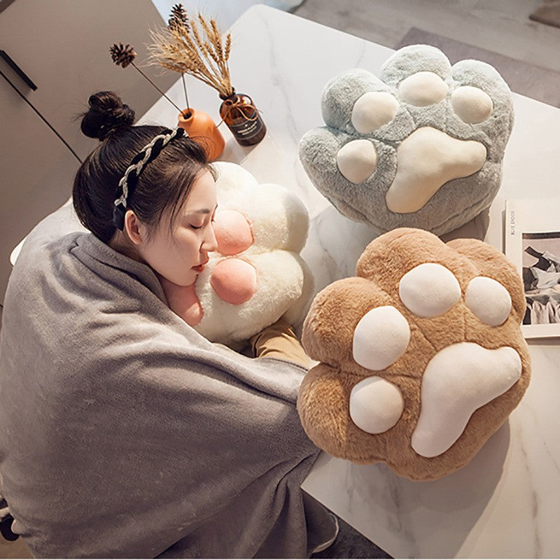 1220b Cat paw 3-1pillow blanket