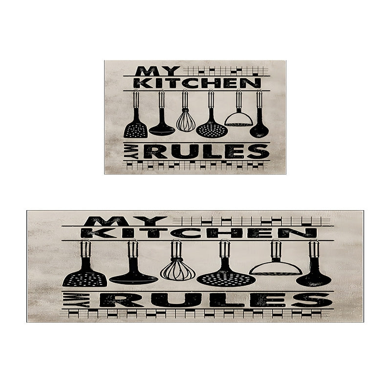 0304m Kitchen Carpet (2pcs/set)