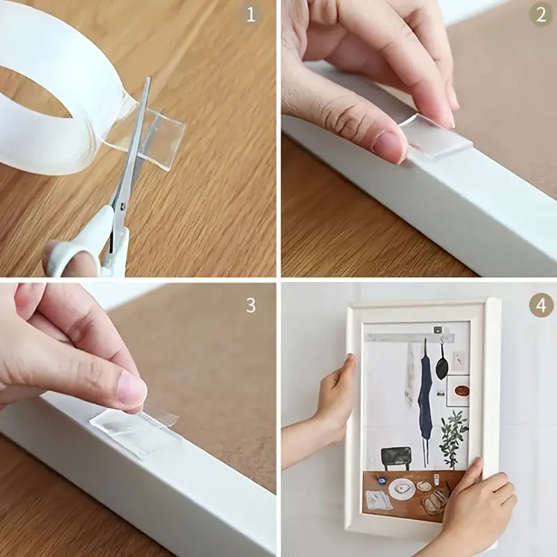 Nano tape magic glue transparent traceless double-sided adhesive magic tape