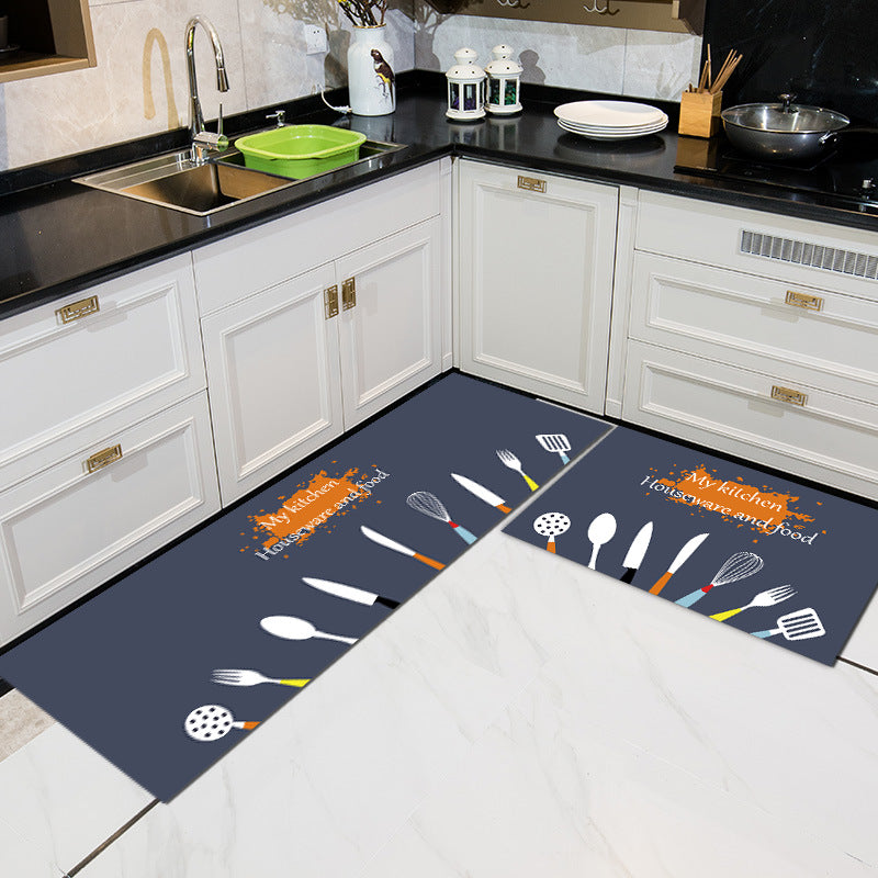 0304m Kitchen Carpet (2pcs/set)
