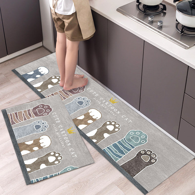 0304m Kitchen Carpet (2pcs/set)