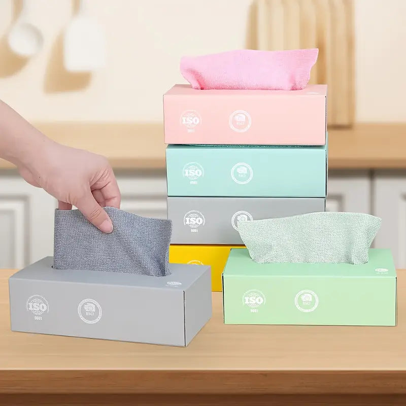 Microfiber Towel Kitchen Cleaning Cloth Microfiber Table and Utensil Wiping Cleaning Towel