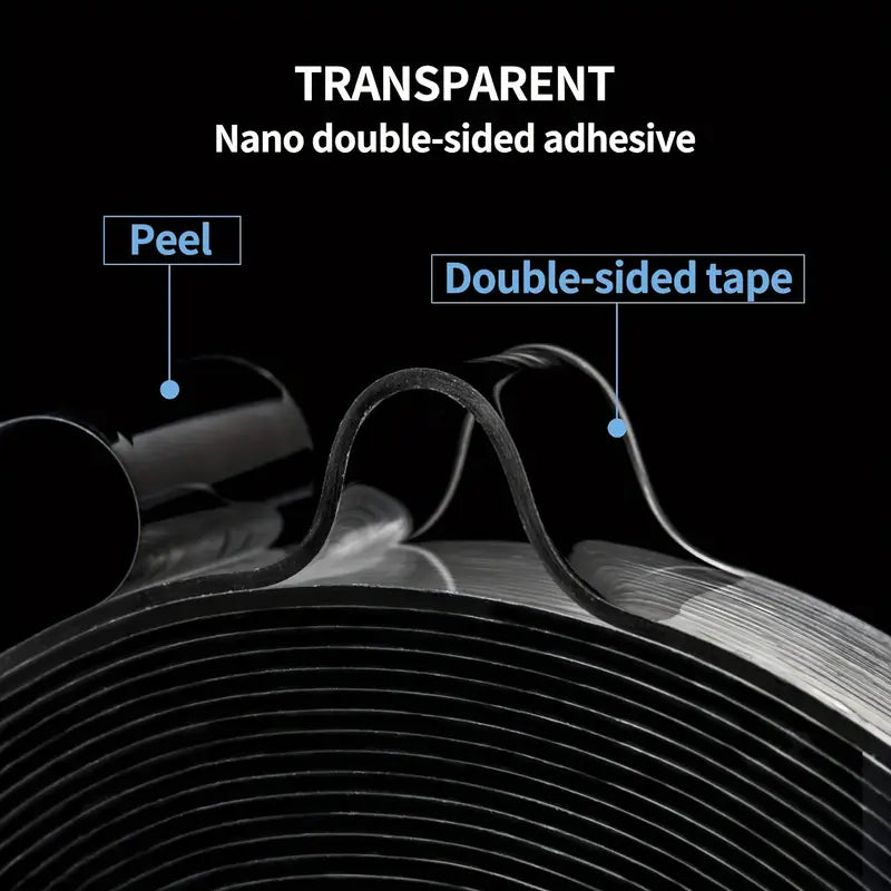 Nano tape magic glue transparent traceless double-sided adhesive magic tape