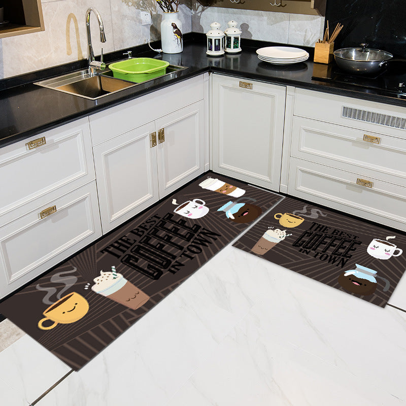 0304m Kitchen Carpet (2pcs/set)