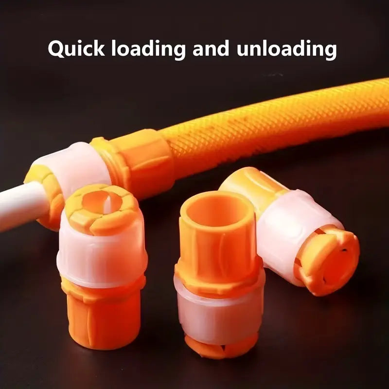 Water Tap Connector Soft Hose to Hard Hose Plastic Water Pipe Quick Connector