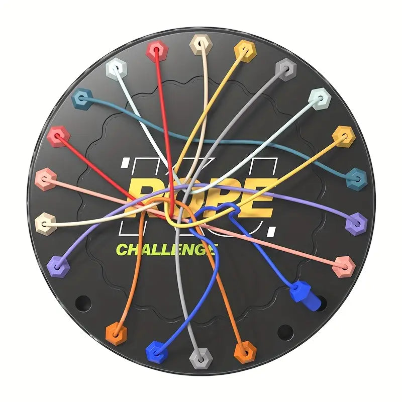 rope-untying challenge board game toys children's educational logic thinking development concentration