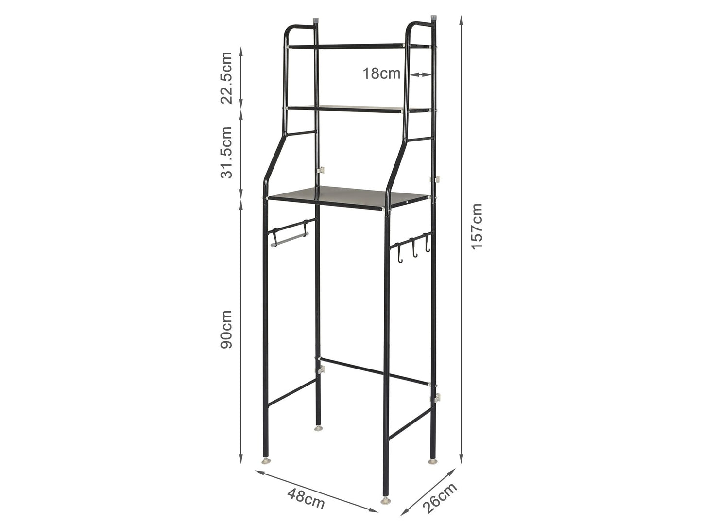 0312a Toilet Rack (Basi)