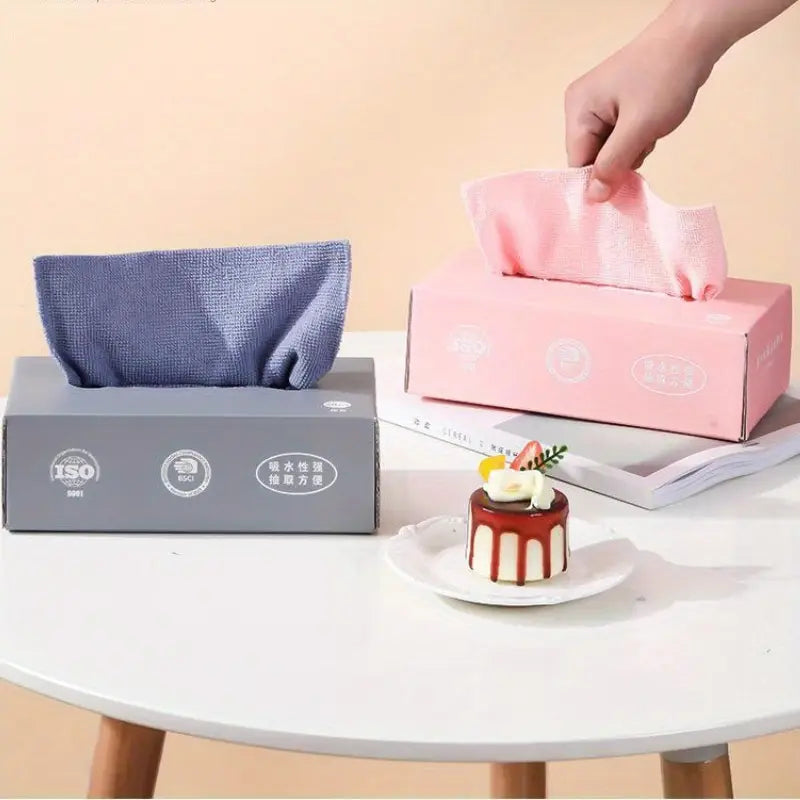 Microfiber Towel Kitchen Cleaning Cloth Microfiber Table and Utensil Wiping Cleaning Towel