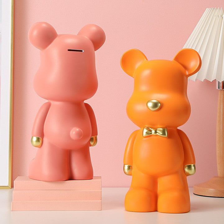 Giant Piggy Bank Bear
