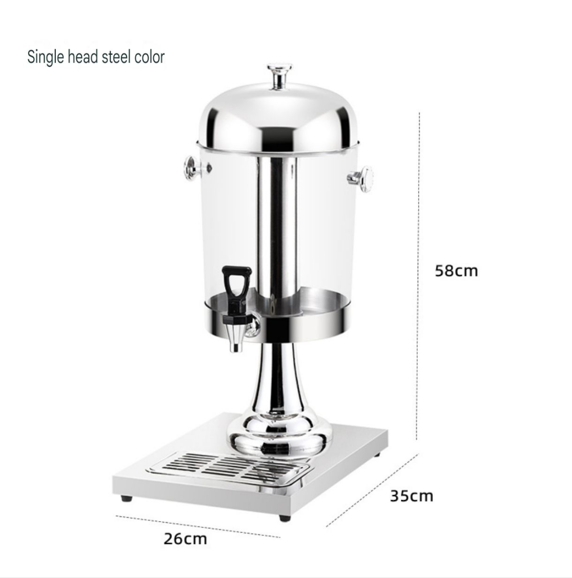 Beverage dispenser, juice drink dispenser