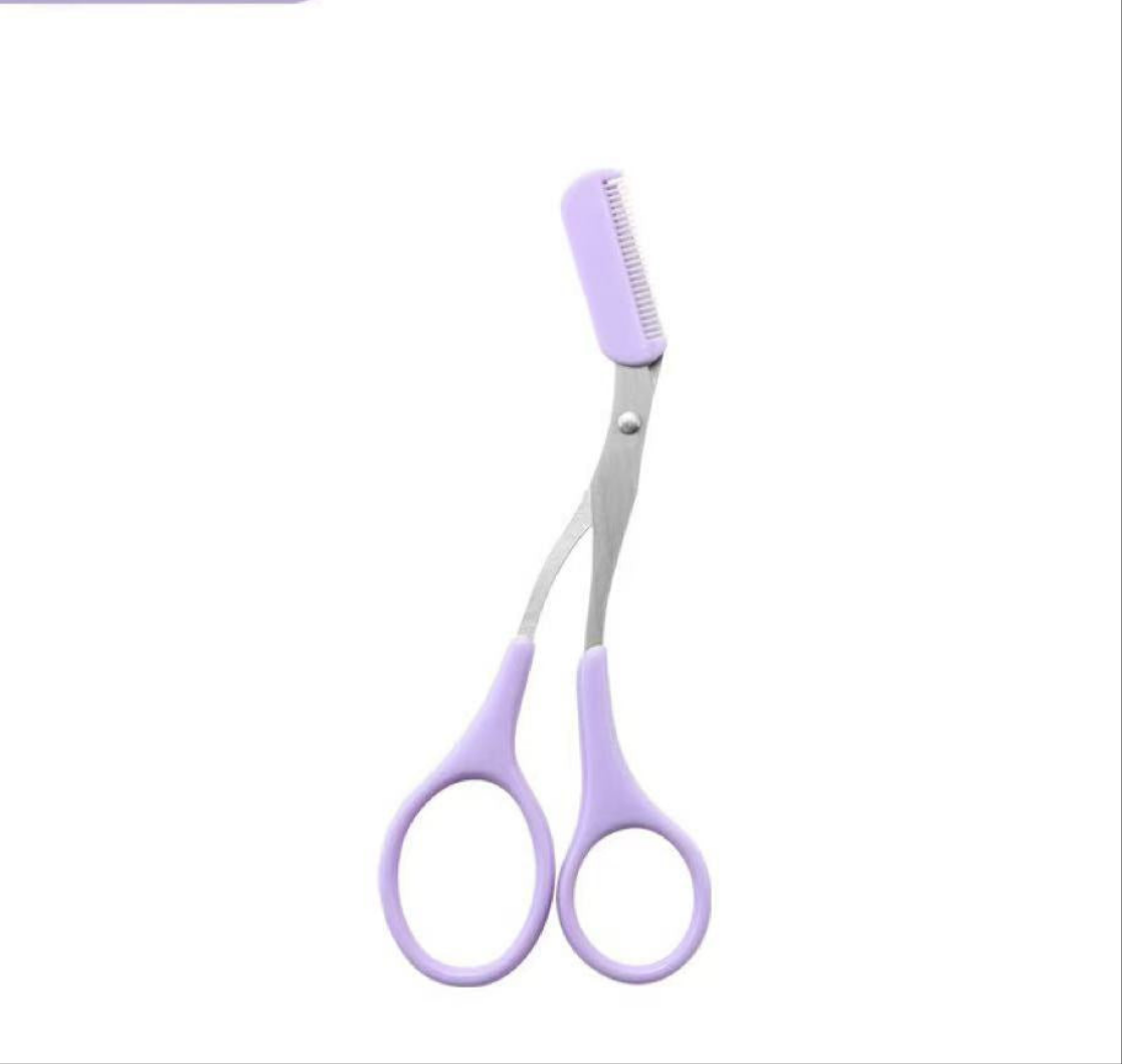 Eyebrow trimmer scissors