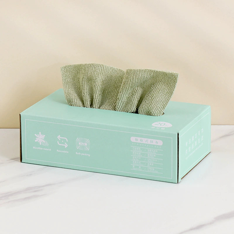 Microfiber Towel Kitchen Cleaning Cloth Microfiber Table and Utensil Wiping Cleaning Towel