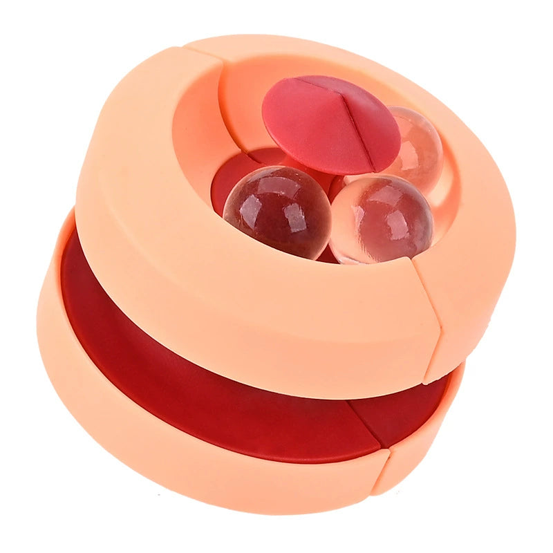 finger decompression ball track magic cube fingertip track gyroscope fun educational toy