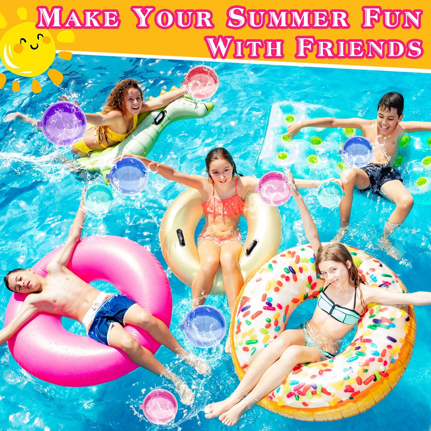 Silicone water ball children's outdoor water fight water filling toy basketball style water ball water explosion ball