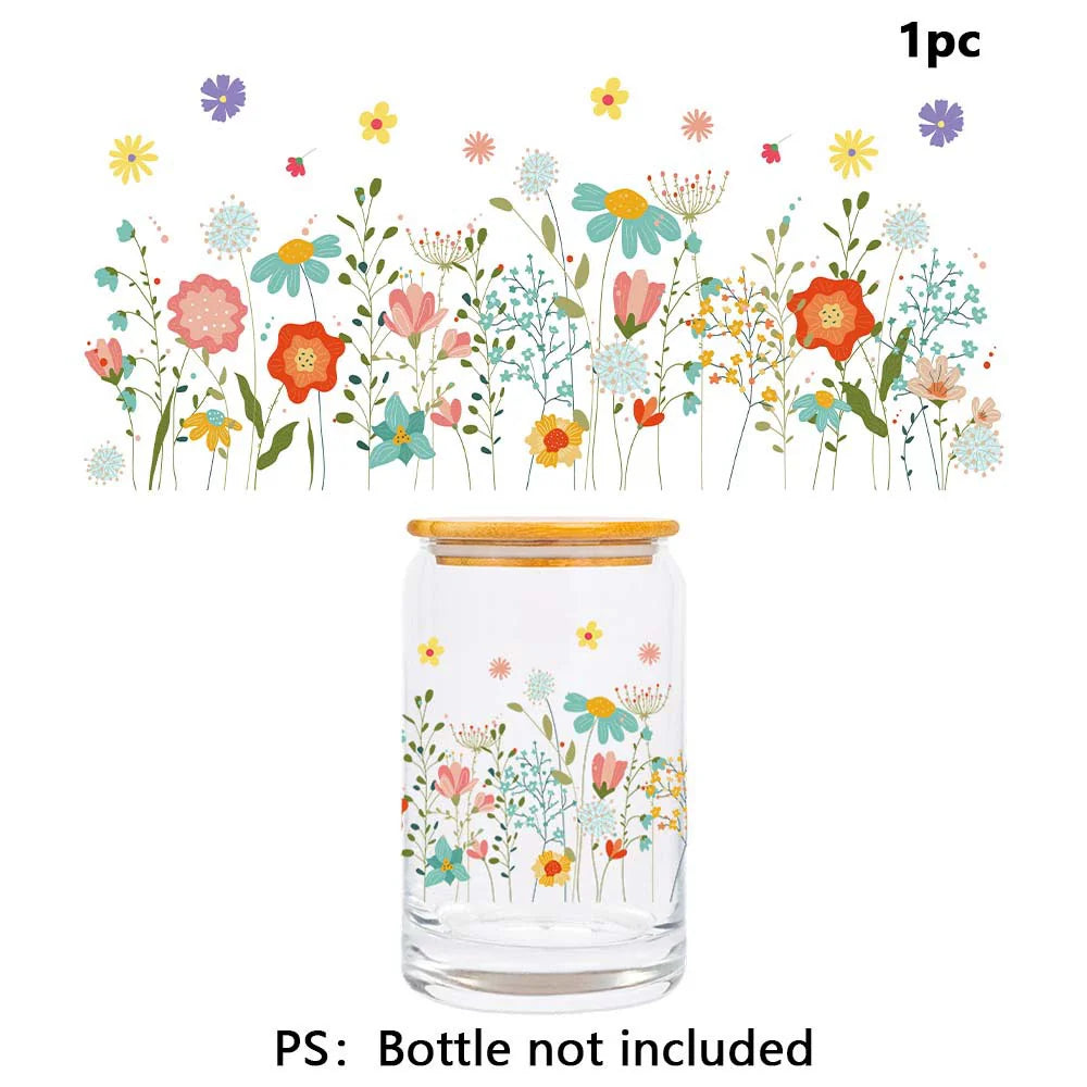 Glass AD film, crystal transfer sticker water cup decoration