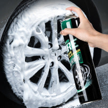 Tire wax tire brightener car plastic foam cleaner decontamination anti-aging dust blackening protective oil wax