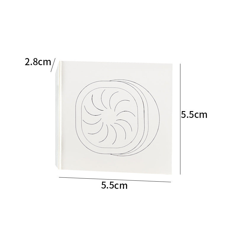 rotating garbage bag holder, adhesive trash can sticker button