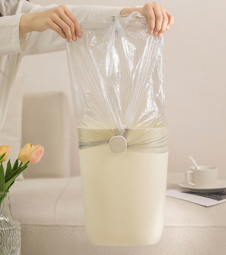 rotating garbage bag holder, adhesive trash can sticker button