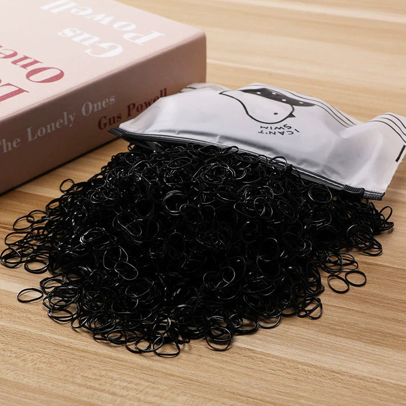 Children's hair ties, rubber bands for girls and babies colored hair bands, hair accessories