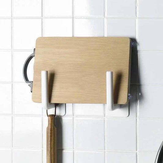 0825 Adhesive L-shaped hook (2pcs)